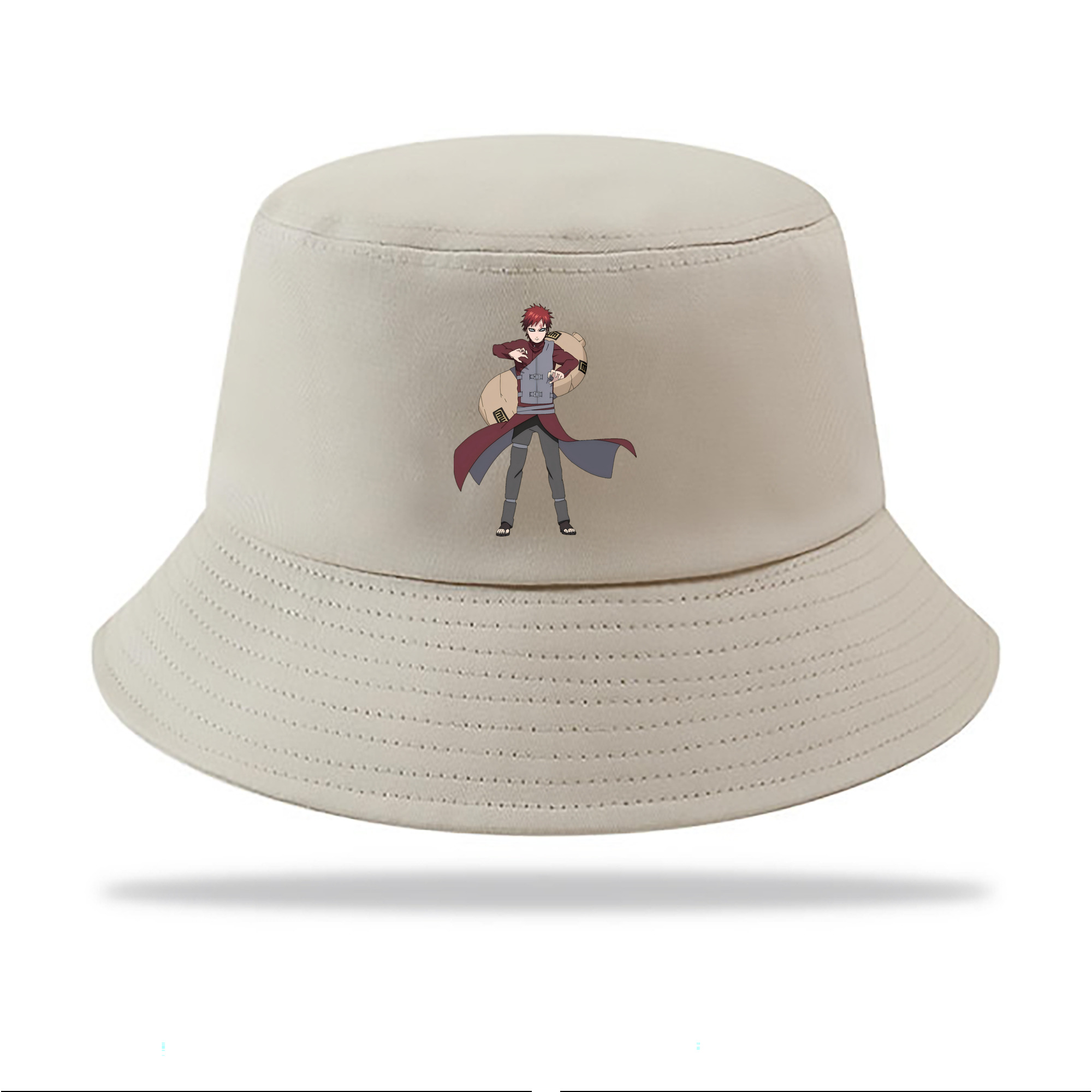 （画像用） NARUTO -ナルト- ガアラ Gaara アウトドア日除けバケットハット
